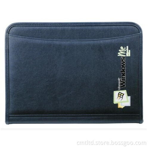 Leather Flash Disk, Promotion Leather Notebook USB, Embossed Leather USB (LE042)